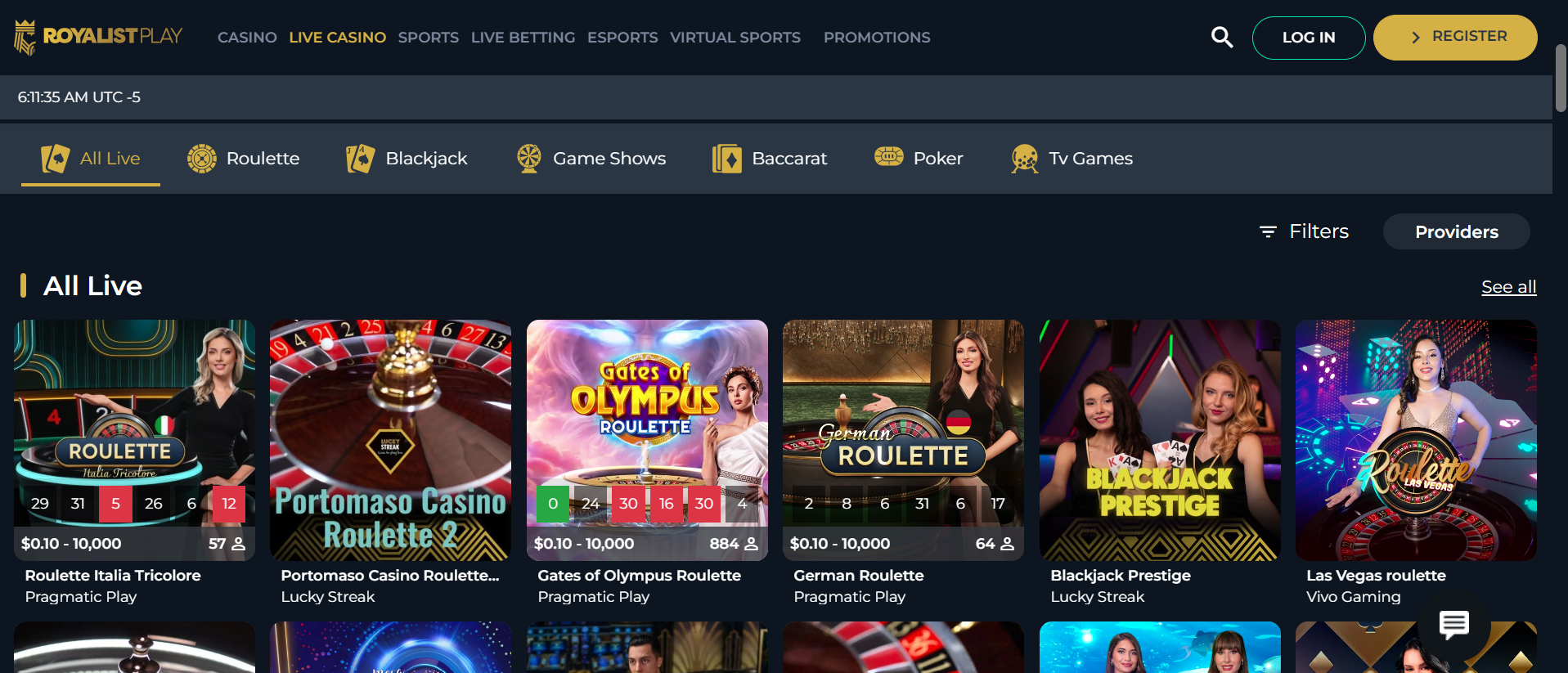 Royalistplay Online Casino